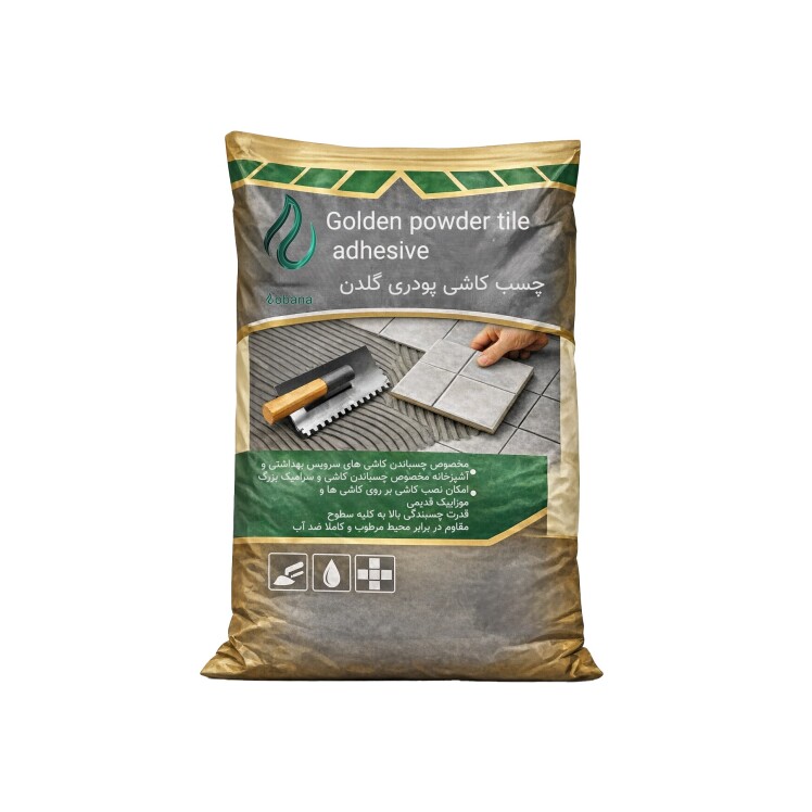 چسب کاشی و سرامیک GOLDEN نوبنا